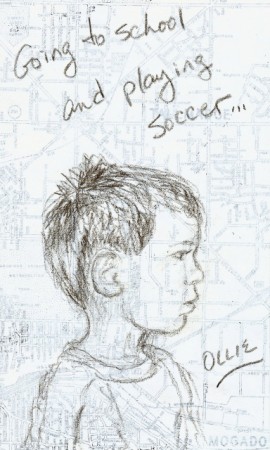 sketch of ollie