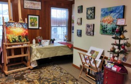 Art Studio in Hudson, OH, Right Wall