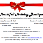 Heartfelt Holiday Boutique at Brecksville