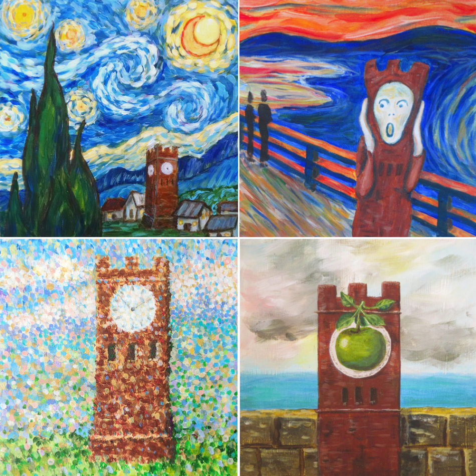 What If Famous Artists Were Inspired By Our Clocktower? – Life Needs Art