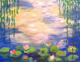 Monet's Garden, Painting Party, Hudson Ohio