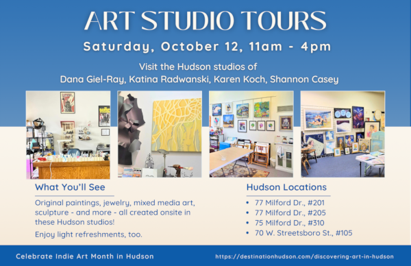 art studio tours in october 2024 in hudson ohio