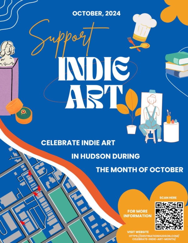 indie art month in october in hudson ohio