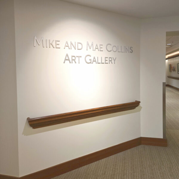 art gallery at laurel lake retirement community